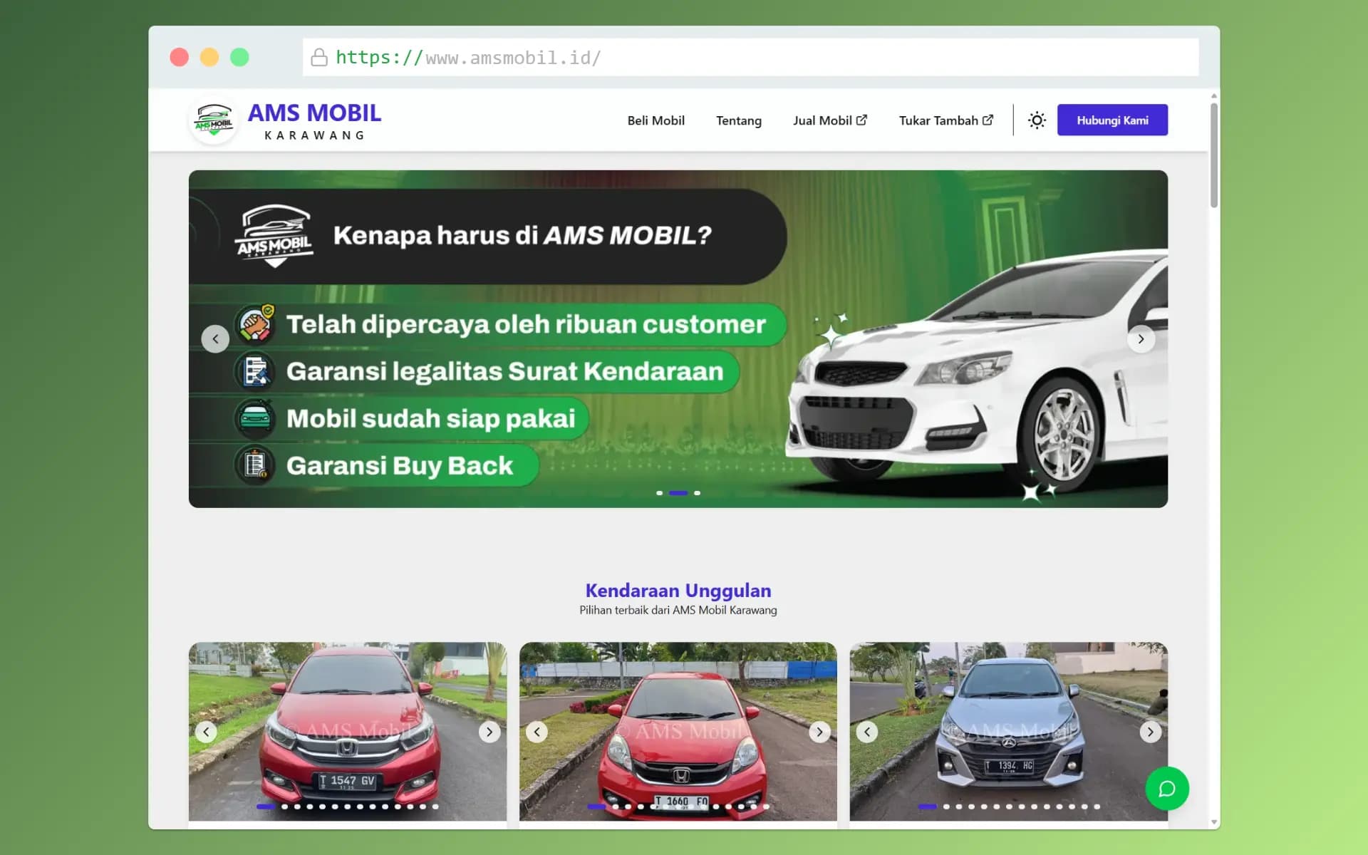 AMS Mobil Karawang