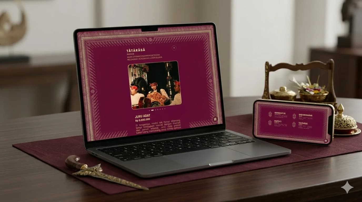 Truntum – Platform Pernikahan Adat Jawa